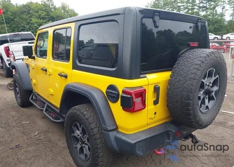 2019 Jeep Wrangler Unlimited Rubicon 4X4 z USA, uszkodzony, nr VIN 1C4HJXFNXKW523439
